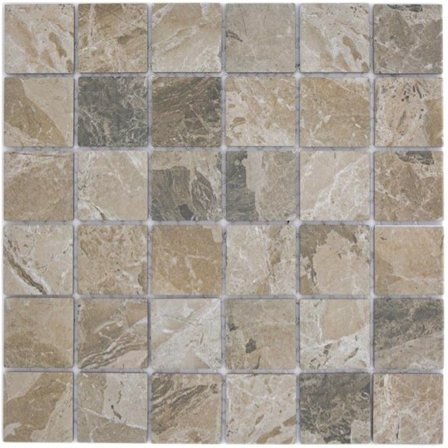 Klinker Mosaik Stenoptik Sandbrun | Ekosten.se