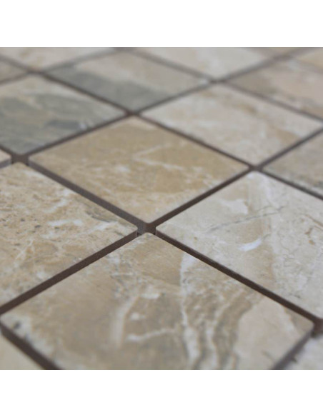 Klinker Mosaik Stenoptik Sandbrun | Ekosten.se