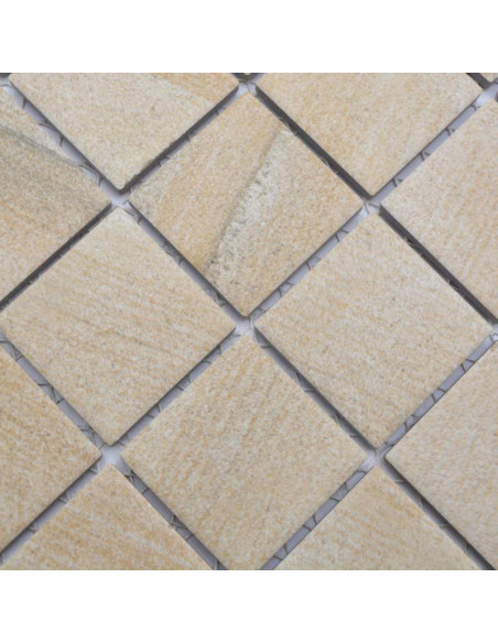 Klinker Mosaik Stenoptik Sandbeige | Ekosten.se