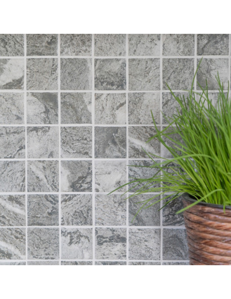 Klinker Mosaik Stenoptik Grå | Ekosten.se