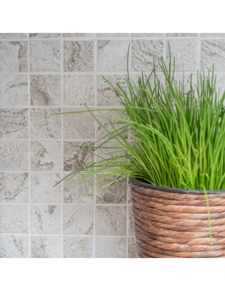Klinker Mosaik Stenoptik Ljusgrå | Ekosten.se