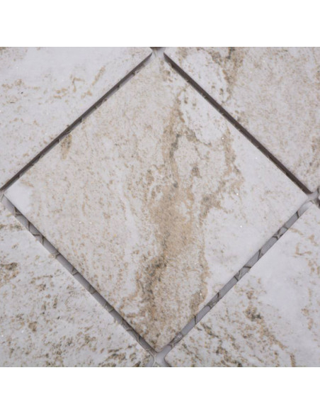 Ljusgrå Marmor Klinker Mosaik | Ekosten.se