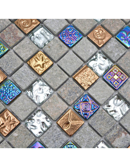 Design Mosaik Kristall Natursten | Ekosten.se