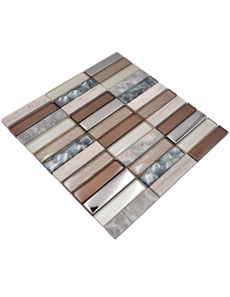 Stavmosaik Beige Grå | Ekosten.se
