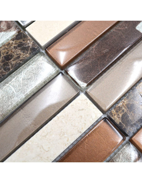 Stavmosaik Beige Brun | Ekosten.se