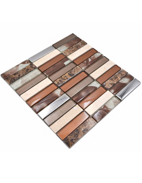 Stavmosaik Beige Brun | Ekosten.se