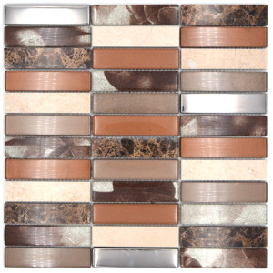 Stavmosaik Beige Brun | Ekosten.se
