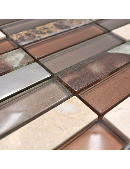Stavmosaik Beige Brun | Ekosten.se