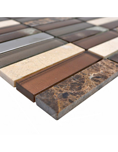 Stavmosaik Beige Brun | Ekosten.se