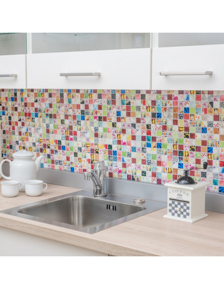 Multicolor Keramikmosaik Star Mix | Ekosten.se