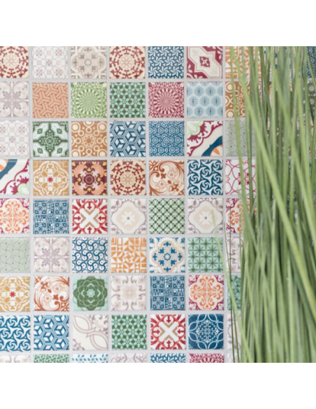 Marockansk Retro Keramik Mosaik | Ekosten.se