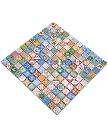 Marockansk Retro Keramik Mosaik | Ekosten.se