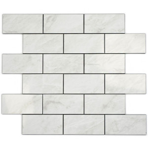 Mosaik Självhäftande Carrara Subway | Ekosten.se