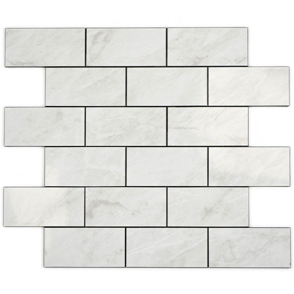 Mosaik Självhäftande Carrara Subway | Ekosten.se