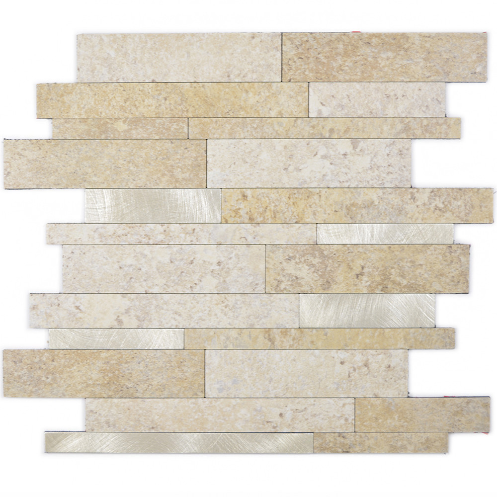 Mosaik Självhäftande Vinyl Kalksten Beige | Ekosten.se