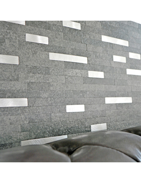 Vinylmosaik Självhäftande Cement Grå | Ekosten.se