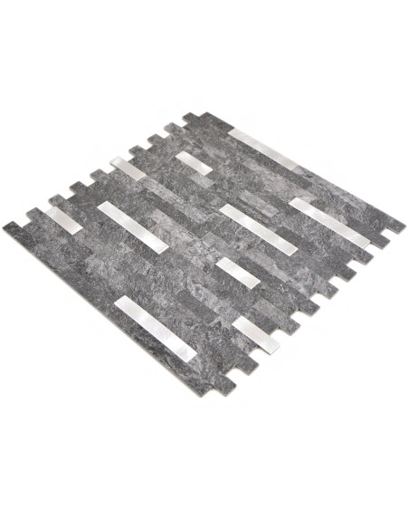 Vinylmosaik Självhäftande Cement Grå | Ekosten.se