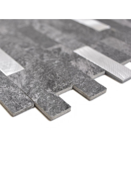 Vinylmosaik Självhäftande Cement Grå | Ekosten.se