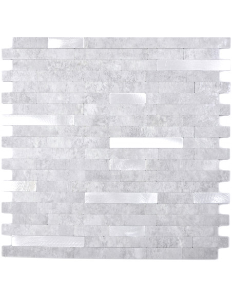 Vinylmosaik Självhäftande Cement Ljusgrå | Ekosten.se
