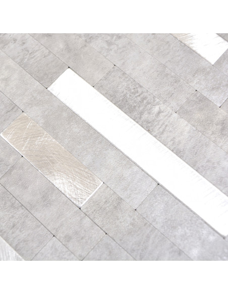 Vinylmosaik Självhäftande Cement Ljusgrå | Ekosten.se