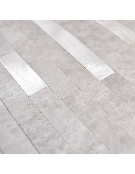 Vinylmosaik Självhäftande Cement Ljusgrå | Ekosten.se