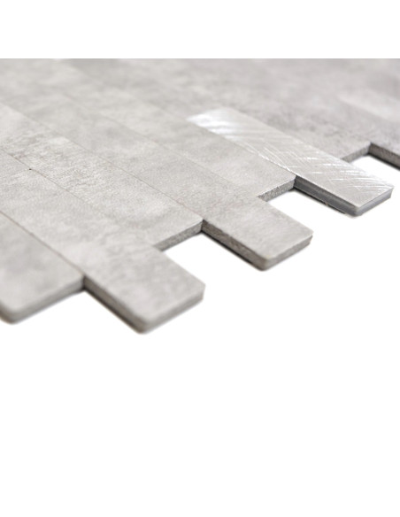 Vinylmosaik Självhäftande Cement Ljusgrå | Ekosten.se