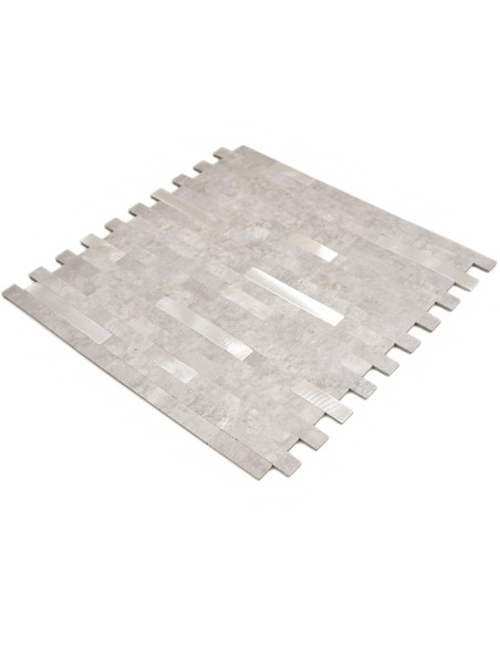Vinylmosaik Självhäftande Cement Ljusgrå | Ekosten.se