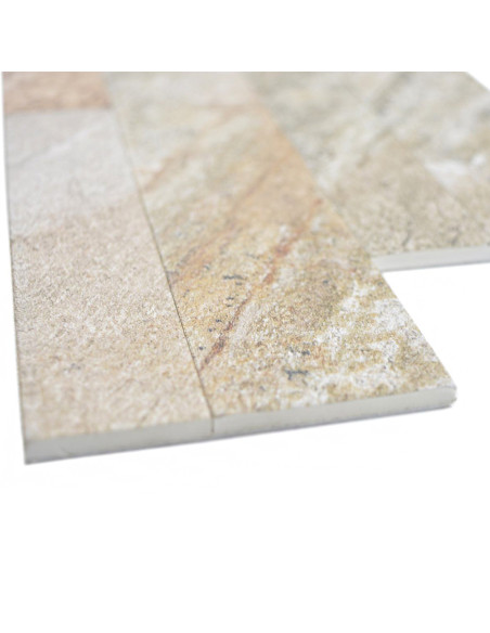 Självhäftande Mosaik Vinyl Stenoptik Gulden Honey | Ekosten.se