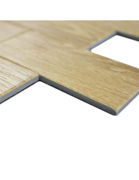 Självhäftande Mosaik Vinyl Träoptik Bok | Ekosten.se