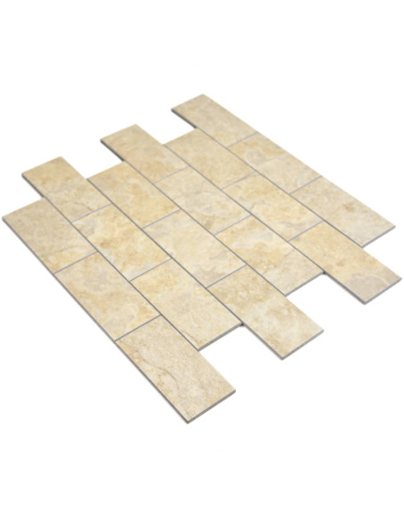 Självhäftande Vinylmosaik Kalksten Beige | Ekosten.se