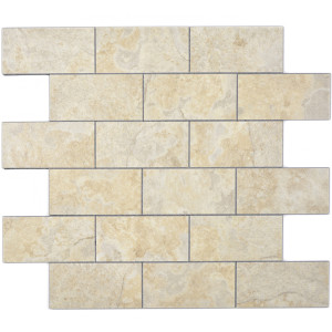 Självhäftande Vinylmosaik Kalksten Beige | Ekosten.se
