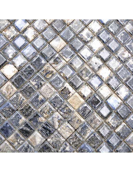 Klinker Mosaik Marmor Optik Svart | Ekosten.se