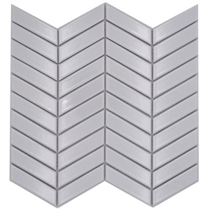 Vit Fiskben Klinker Mosaik Blank | Ekosten.se