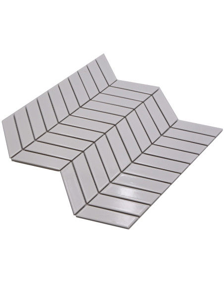 Vit Fiskben Klinker Mosaik Blank | Ekosten.se