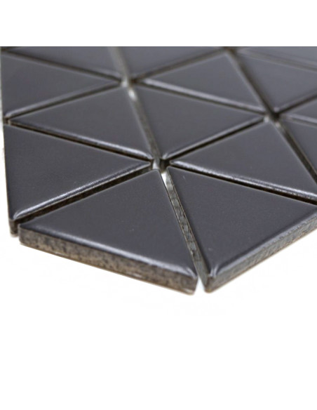 Triangel Klinkermosaik Svart Matt | Ekosten.se