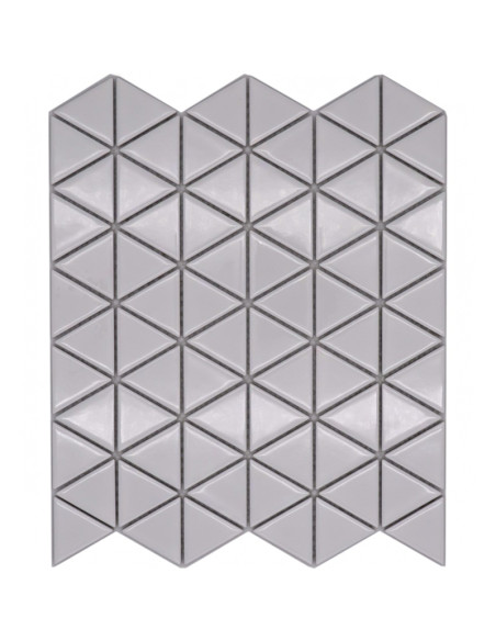 Triangel Klinkermosaik Vit Blank | Ekosten.se