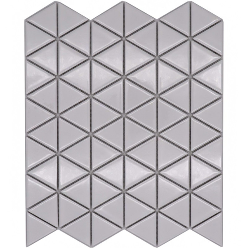 Triangel Klinkermosaik Vit Blank | Ekosten.se