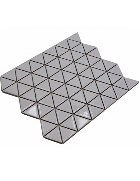 Triangel Klinkermosaik Vit Blank | Ekosten.se