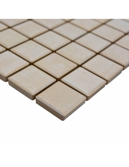 Beige Klinker Mosaik Acer | Ekosten.se