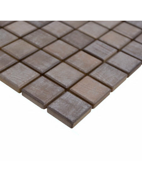 Brun Klinker Mosaik Shabby Chic | Ekosten.se