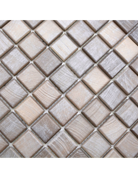 Brun Klinker Mosaik Shabby Chic | Ekosten.se