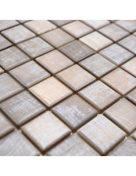Brun Klinker Mosaik Shabby Chic | Ekosten.se
