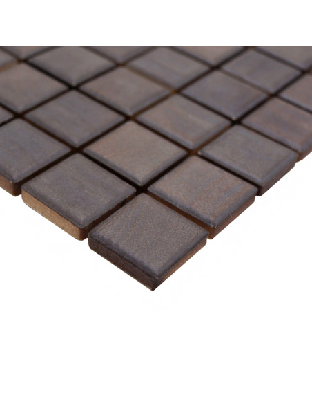 Brun Klinker Mosaik Wenge | Ekosten.se