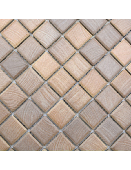 Brun Klinker Mosaik Oak | Ekosten.se