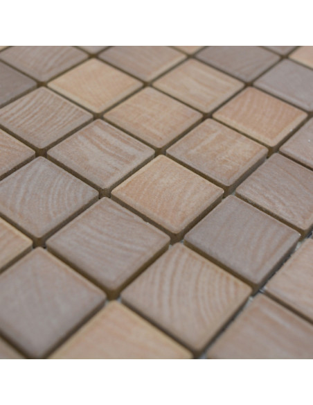 Brun Klinker Mosaik Oak | Ekosten.se