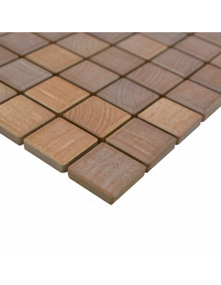 Brun Klinker Mosaik Oak | Ekosten.se