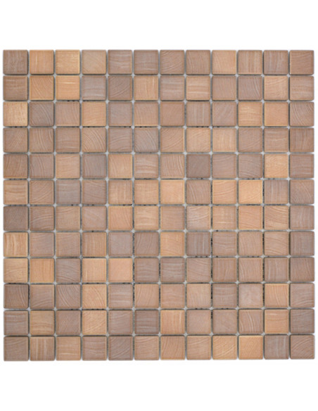Brun Klinker Mosaik Oak | Ekosten.se
