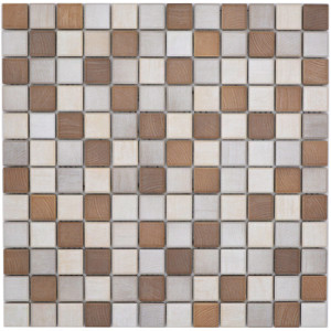 Klinker Mosaik Wood Mix | Ekosten.se