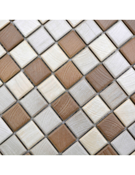 Klinker Mosaik Wood Mix | Ekosten.se