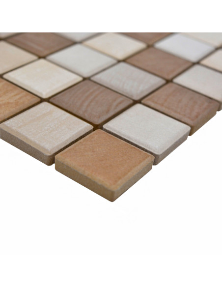 Klinker Mosaik Wood Mix | Ekosten.se
